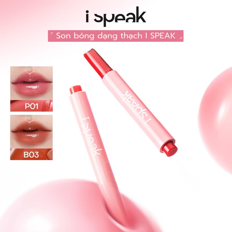 【LIVE Son dưỡng có màu dạng bấm ISPEAK plumber dễ lên màu, không bị loang lổ 2g【MISTINE PHIÊN BẢN THANH XUÂN 