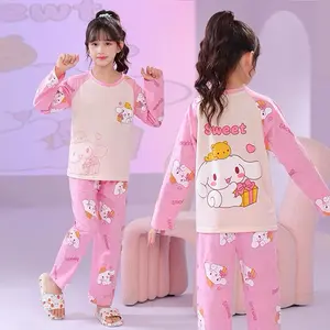 SETELAN BAJU ANAK CEWEK PANJANG KARAKTER LUCU IMUT FASHION ANAK SIZE S SAMAPI XXXL