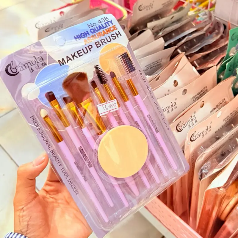 Gamola No 438 Kuas Makeup Profesional Kualitas Tinggi dari Prancis untuk Keindahan Wajah Anda