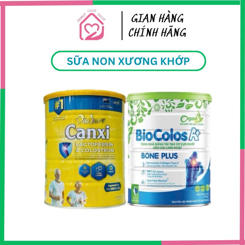 [Date 2026] Sữa non DIASURE CANXI xương khớp hộp 850g - Bổ sung Canxi, Vitamin K2, D3 - dinh dưỡng cho người xương khớp