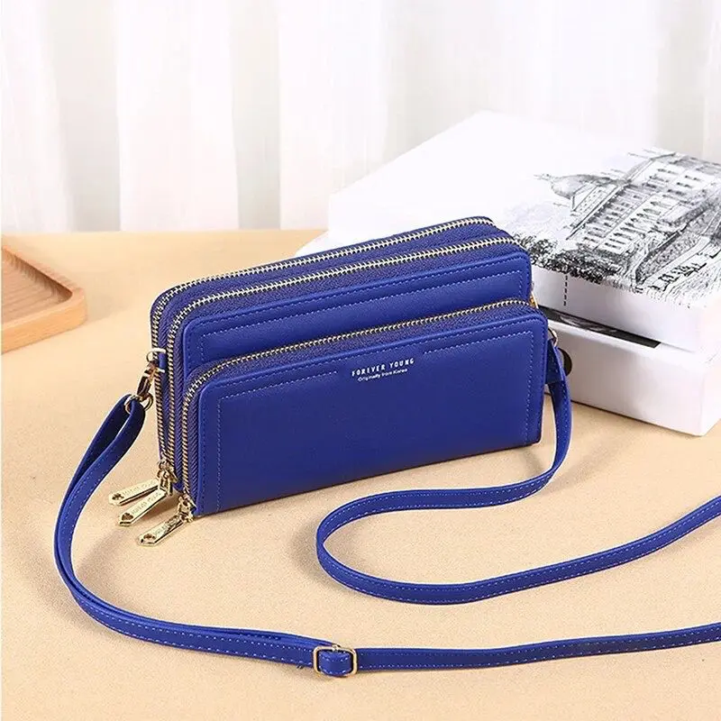 Dompet Tas Wanita untuk Handphone Terbaru Dompet Cewek Selempang Fashion Korea Style Kondangan Pesta Luxury Trendy Kulit Kartu 4