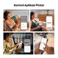Gambar Anker eufy E20  Pompa ASI Pintar Elektrik Handsfree dengan Terapi Hangat HeatFlow/ Handsfree Breast Pump Heating Function/Wireless Smart Breast Pump - T6060 dari Anker eufy Indonesia Kota Administrasi Jakarta Utara 3 Tokopedia