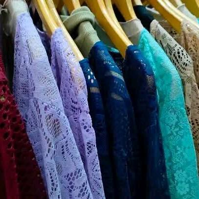Cardigan burkat Cardigan wanita Long outer burkat lengan balon Kardigan Panjang Muslim  Baju Remaja Fit Casual Kondangan Atasan Dress 2