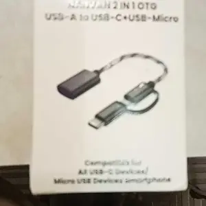 NANVAN OTG 2 IN 1 MICRO USB / TYPE TIPE C FLASH DISK / MOUSE