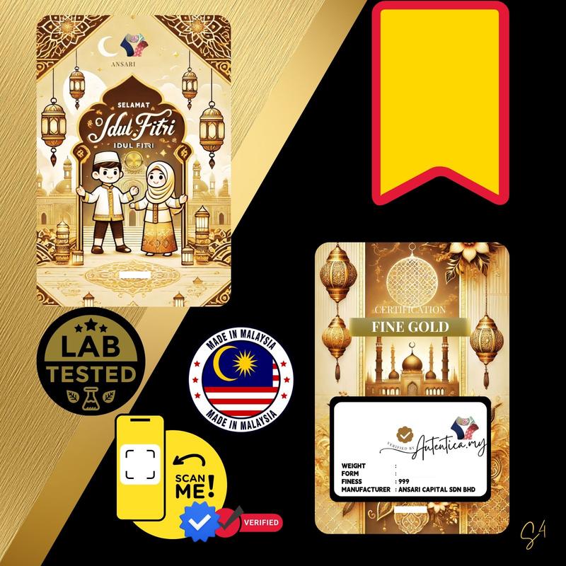 Kad Hadiah Raya ANSARI Rekaan Cantik dan Unik - 5 PCS Stationery ...