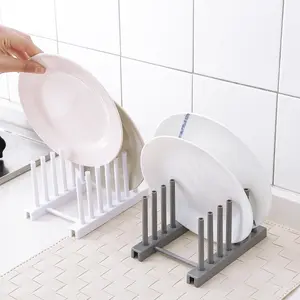 Kitchen Organizer Pot Lid Rack Stainless Steel Spoon Holder Pot Lid