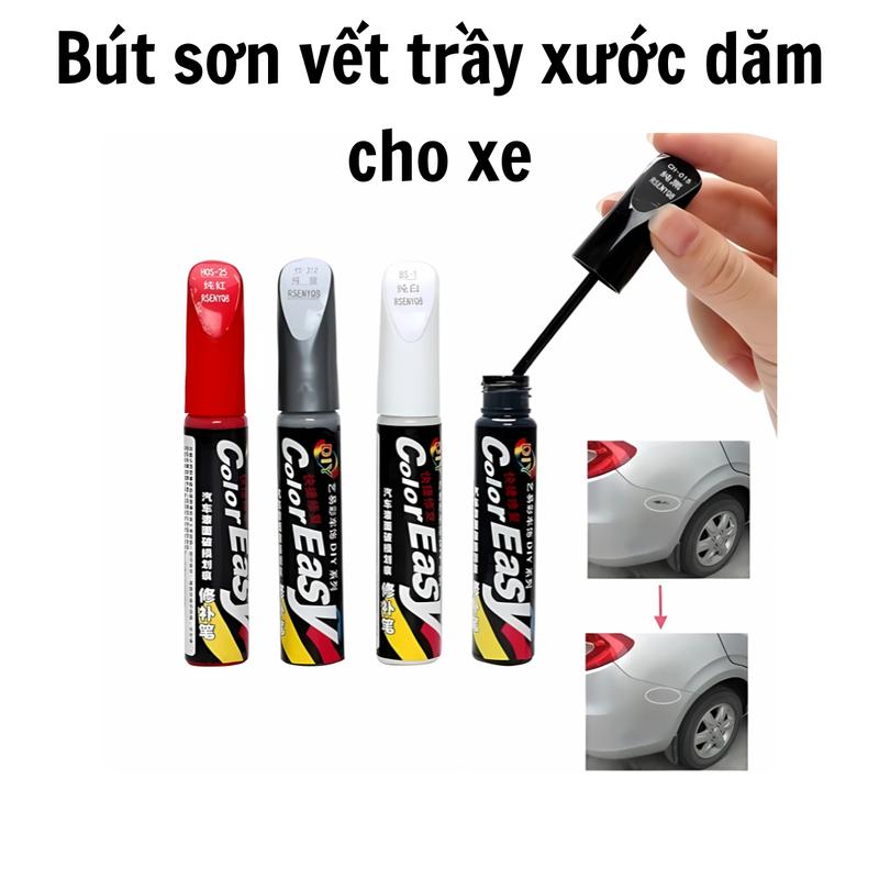 [VG384] Bút sơn vết trầy xước dàn áo cho ô tô xe máy