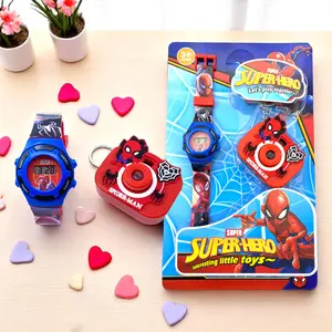 Produk Terbaru Jam Tangan Digital Anak + Kamera Mini Mainan Proyektor Karakter Funny Little Toy