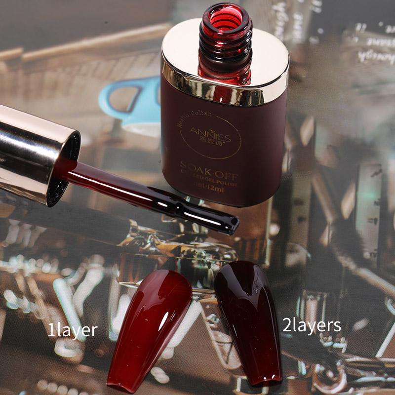 Gel Sơn Móng Tay Dòng Làm Đẹp, Bộ Sưu Tập Thu Đông, Màu Đỏ, 2025 Hàng Mới Về, Bao Gồm Màu Rượu Vang, Caramel Và Anh Đào, Cần Đèn Làm Móng Để Khô