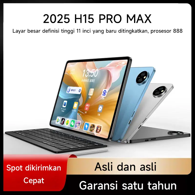 2025 Han.Z MatePad 5G Tablet H13 11 inci baru[16GB+1TB] Pengalaman profesional seperti PC Tampilan layar penuh warna asli OLED 120Hz | ultra-tipis | ultra- portabel Wifi 1