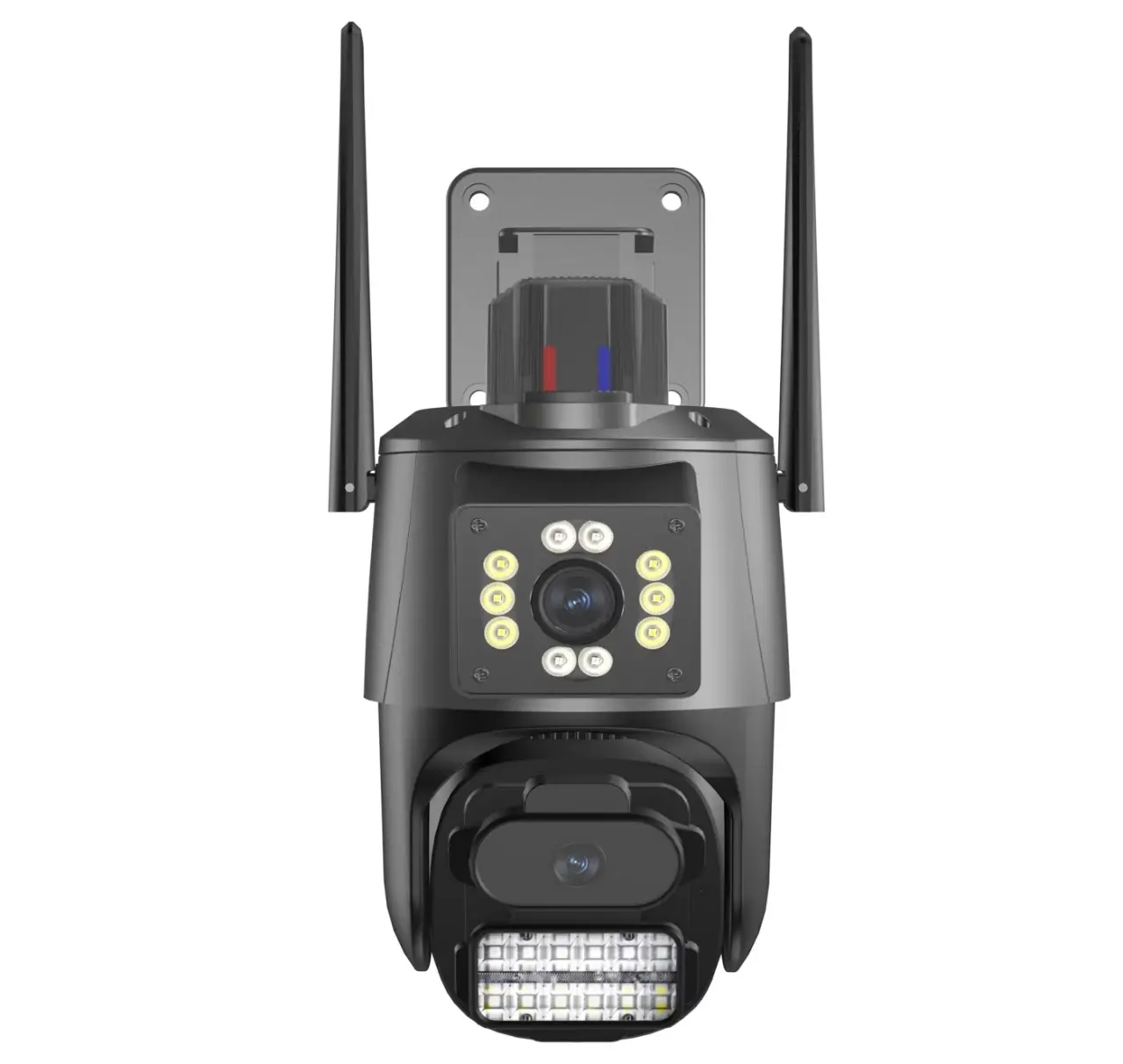 Câmera de Segurança 4K Wi-Fi Externa Lente Dupla IP66 360° 6MP