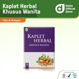 [Best Seller] Kaplet Herbal Wanita