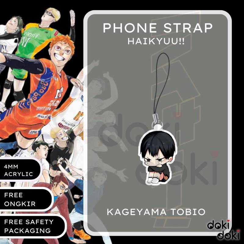 PHONE STRAP HP ANIME HAIKYUU!! HAIKYU!! 2 SISI 2