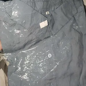 ESMIRA - NEEQA Kemeja Wanita Kantoran Polos Kekinian Bahan Katun Jumbo Atasan Panjang Muslim