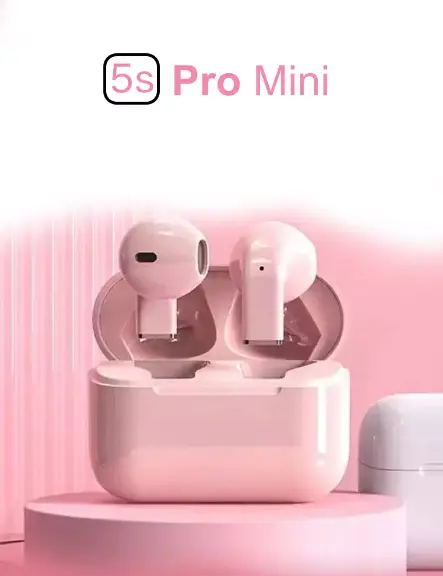 Tai Nghe Nhét Tai Nghe Không Dây, PRO5S, Kích Thước Nhỏ, Bluetooth Trong Tai, Âm Thanh Mini, Cấp Âm Thanh HiFi Chân Thực, Chống Nước IPX5, Mic Khử Tiếng Ồn Tích Hợp, Tương Thích Với iOS Và Android, Điều Khiển Cảm Ứng, Tai Nghe Nhạc