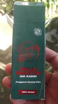 Product Review of Vocal Booster Umi Kasum Minuman Burung Isian Multivitamin Penggacor Burung Masteran from A**k C**r 1