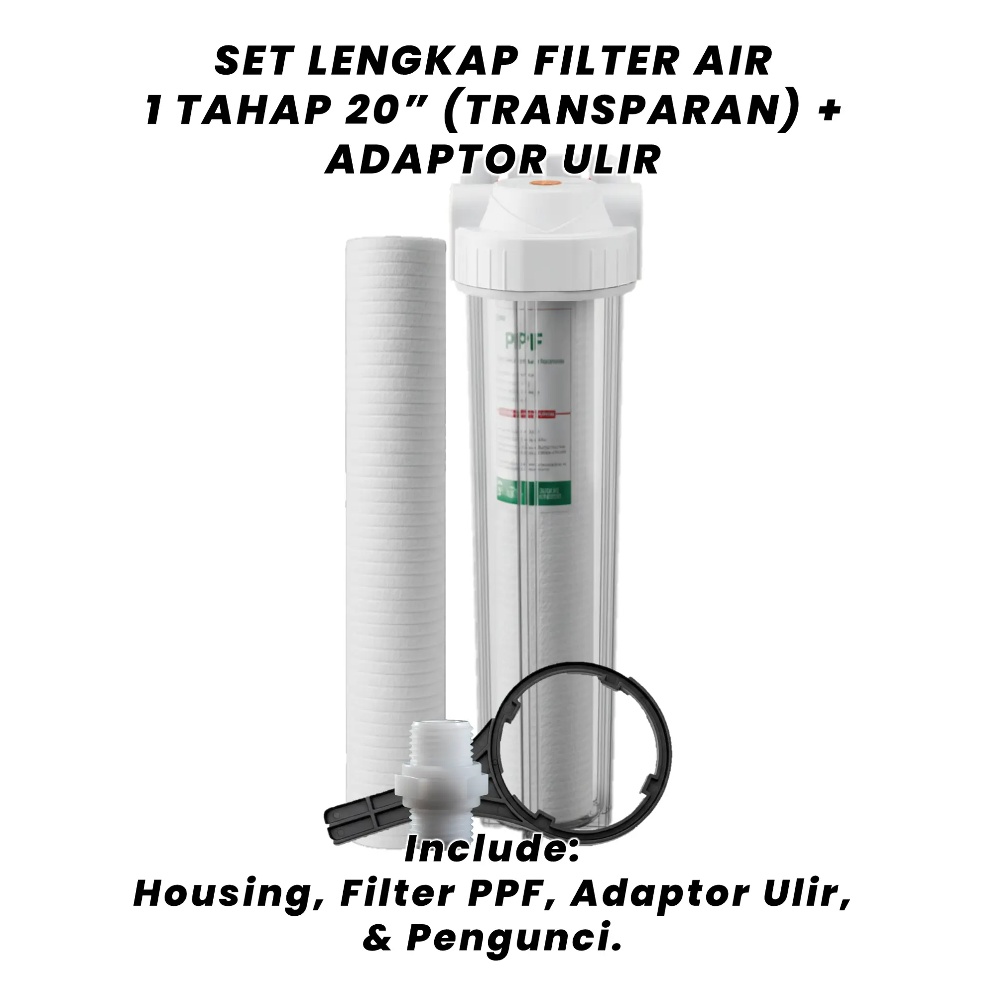 Set filter jernih+1F