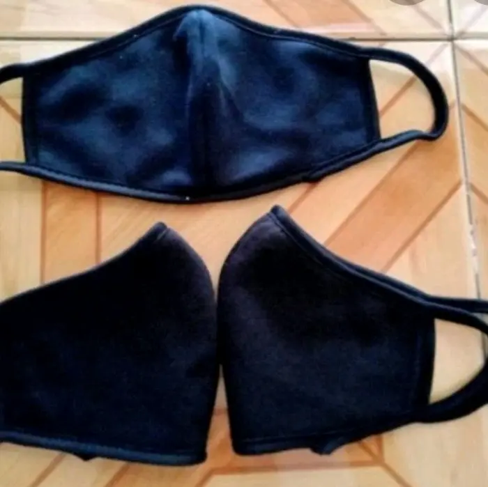 12 pcs Masker Kain 2 lapis / Masker Aerlop 2 ply 8 2