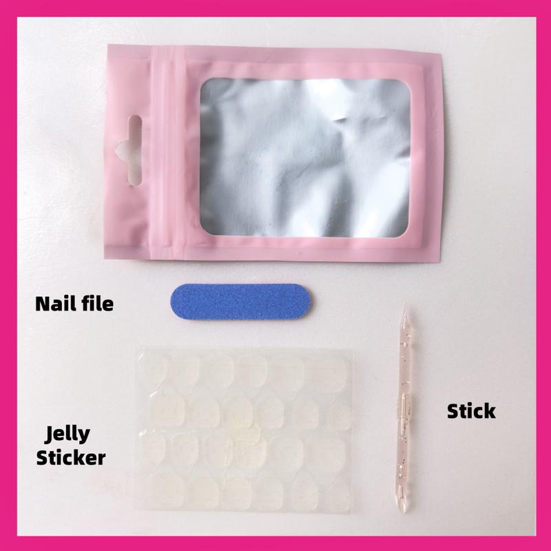 Product Introduction of 【NO.35-67】【BUY 2 GET 3】10pcs Handmade Press-on nails Short nails Hand drawn Fake nails Bundle Reusable Removable 1