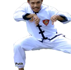 SETELAN BAJU SAKRAL PUTIH IKSPI KERA SAKTI (BAHAN DRILL) Sport