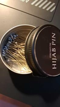 Product Review of Straight Pin - Cala Attire | Pentul Hijab Premium tajam silver wijen kecil from n**e 0