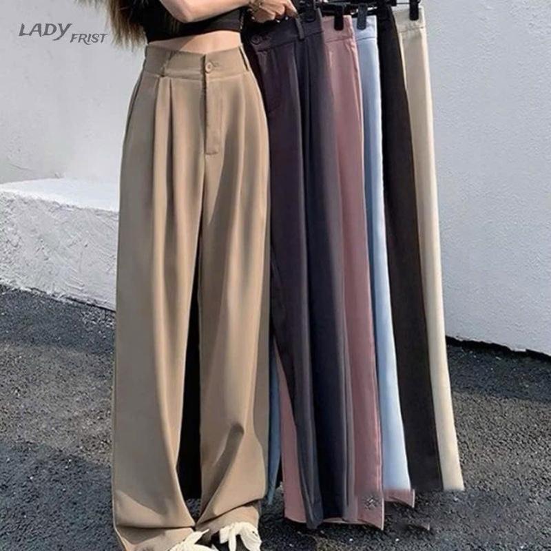  Quần Tây Ống Suông Bigsize Quần Vải Mango Lạnh Mặc Thoáng Mát Phù Hợp Mặc Đi Học Làm Đi Chơi Cho Nữ Chuppy  50-92Kg - Q552 