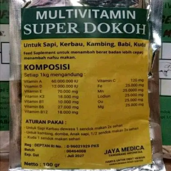 5pcs Super dokoh multivitamin, meningkatkan nafsu makan dan berat badan 1