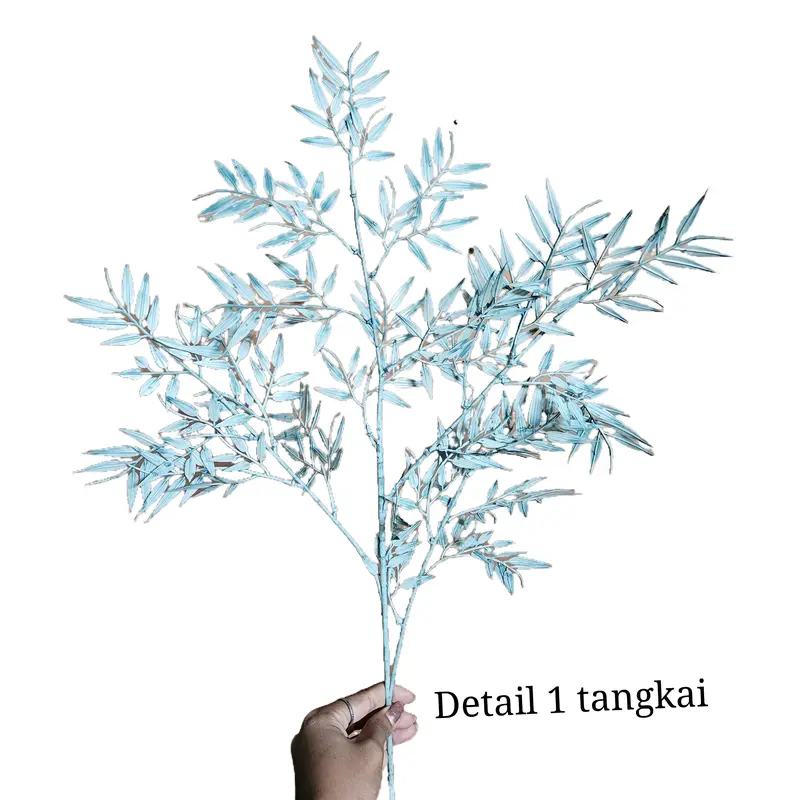 Daun Plastik Milan Bambu Premium Artificial/ Daun Milan Import/ Daun Dekorasi Hiasan 2