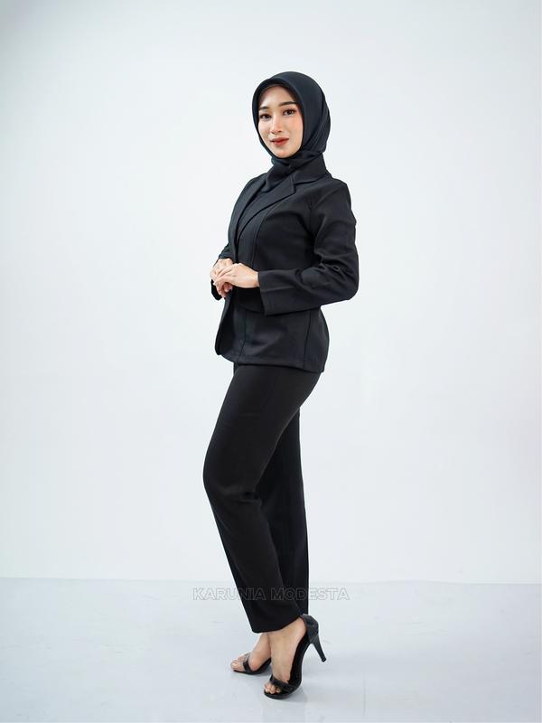 Blezer Kerja Wanita Blezer Wanita Formal Blazer Kantor Wanita Premium Atasan Jas Cewek Kantor Jumbo Premium Casual 5