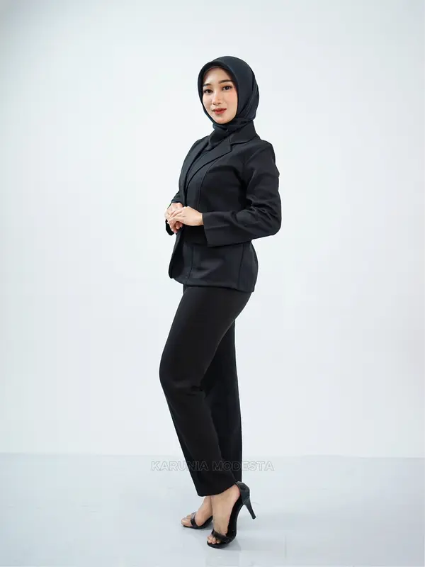 Blezer Kerja Wanita Blezer Wanita Formal Blazer Kantor Wanita Premium Atasan Jas Cewek Kantor Jumbo Premium Casual 4