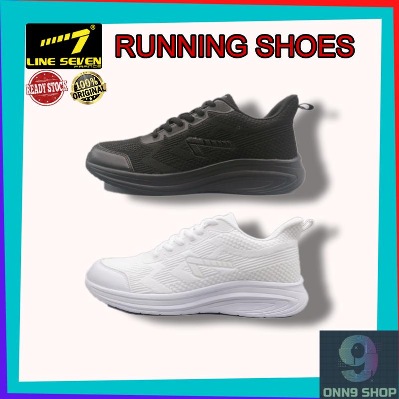 LINE7 2739/2665 WHITE BLACK MEN JOGGING SHOES ASKAR RUNNING - TikTok ...