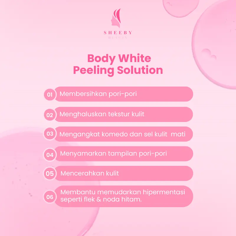 [BUNDLING 3pcs] SCOSME Body White Peeling – 8% AHA + Niacinamide | Solusi Cerah & Haluskan Kulit 2