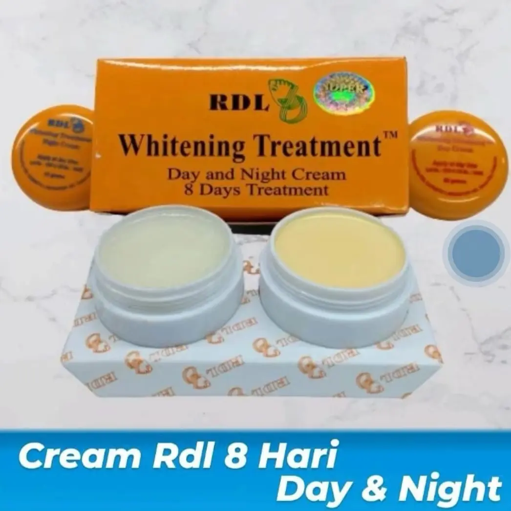 ( 1 kotak isi 2 pcs ) Cream RDL 8 HARI / whitening trearment RDL