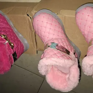 Arya Sepatu LED boot Anak Sekolah TK Perempuan Anti Slip Perelat Terbaru 2025 kaki fashion  tanpa hak sepatu boot