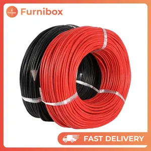 AWG Silicone Cable Tembaga Serabut Tahan Panas Kabel AWG 4 5 7 9 PANJANG 1 METER