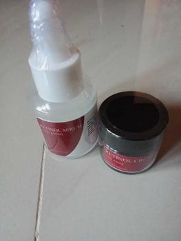 Product Review of PAKET RETINOL NIGHT SERUM & CREAM Untuk Mengatasi Flek Hitam dan Mencegah Penuaan Plus Anti Aging Memutihkan, Memudarkan, Mencerahkan Wajah from K**n K**n 0
