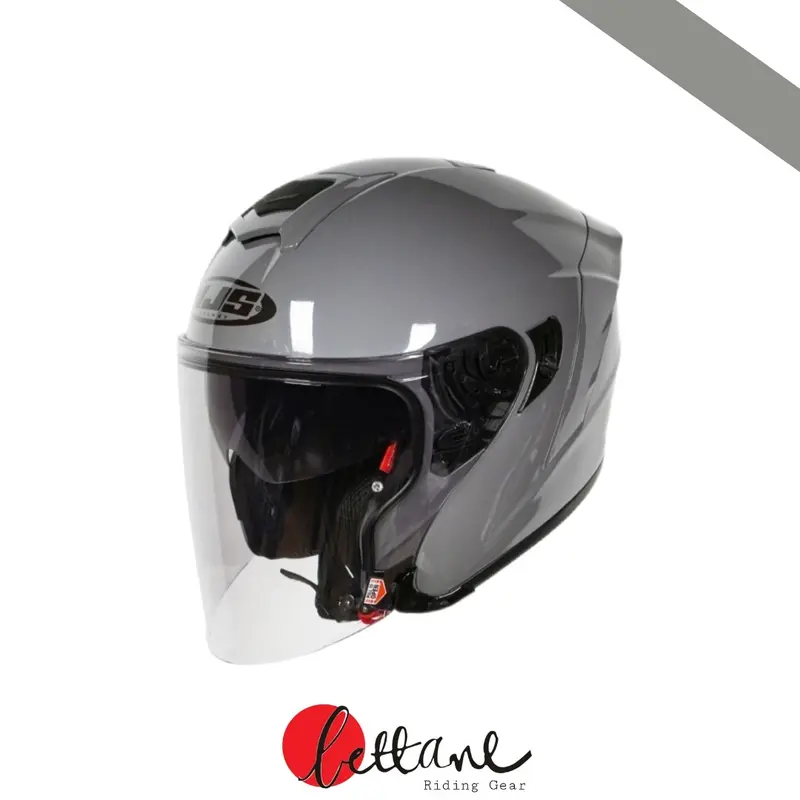 Helm NJS Half Face Kairoz DV Solid Double Visor dengan Sistem Tali Pengikat Microlock untuk Sepeda Motor - Motorcycle 2