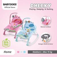 Gambar BABYDOES CHEEKY Baby Rocker - 6040 Pink dari BABYDOES INDONESIA Kota Tangerang 4 Tokopedia