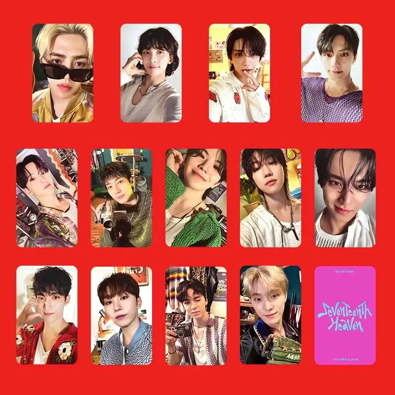 SEVENTEEN 11th Mini Album Heaven PhotoCards Woozi Hoshi Jeonghan