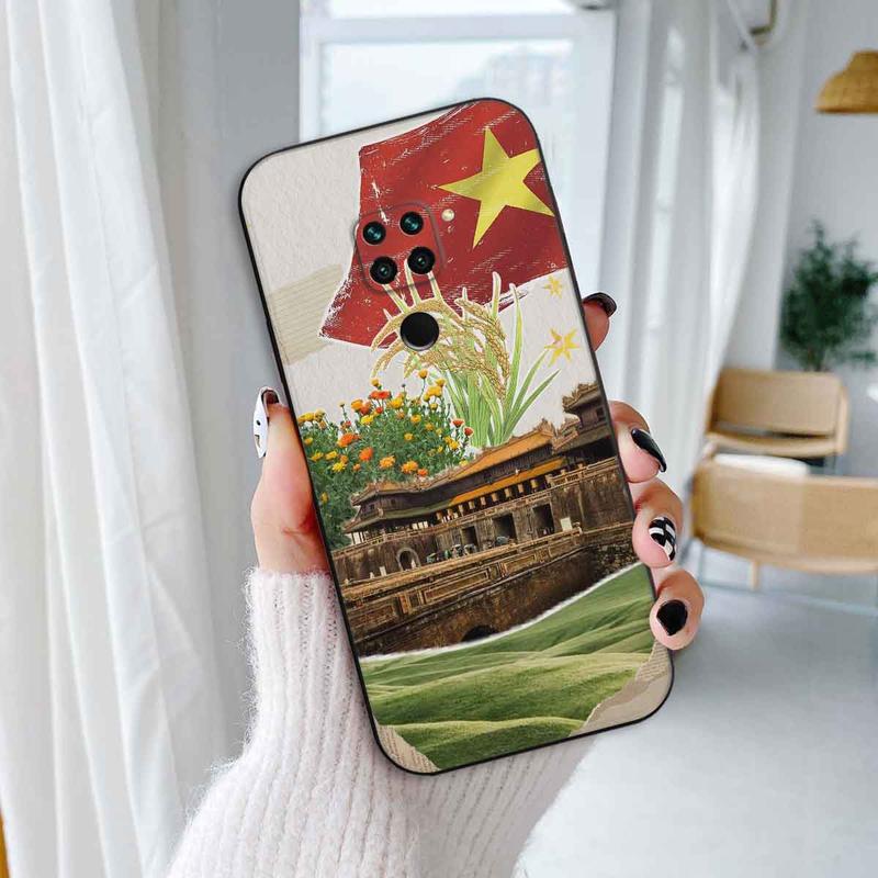 Ốp lưng dành cho Xiaomi Redmi Note 9 Pro / 9S / 9 / 8 Pro / 8T / 8 in hình tổ quốc, tự hào là người Việt Nam kỉ niệm 30/4 2/9 4