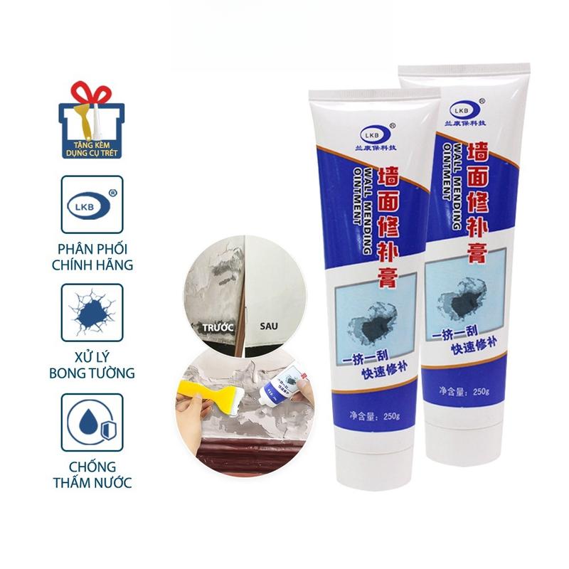 Keo trám tường Keo vá vết nứt tường nhà chống thấm chống ẩm mốc_H023