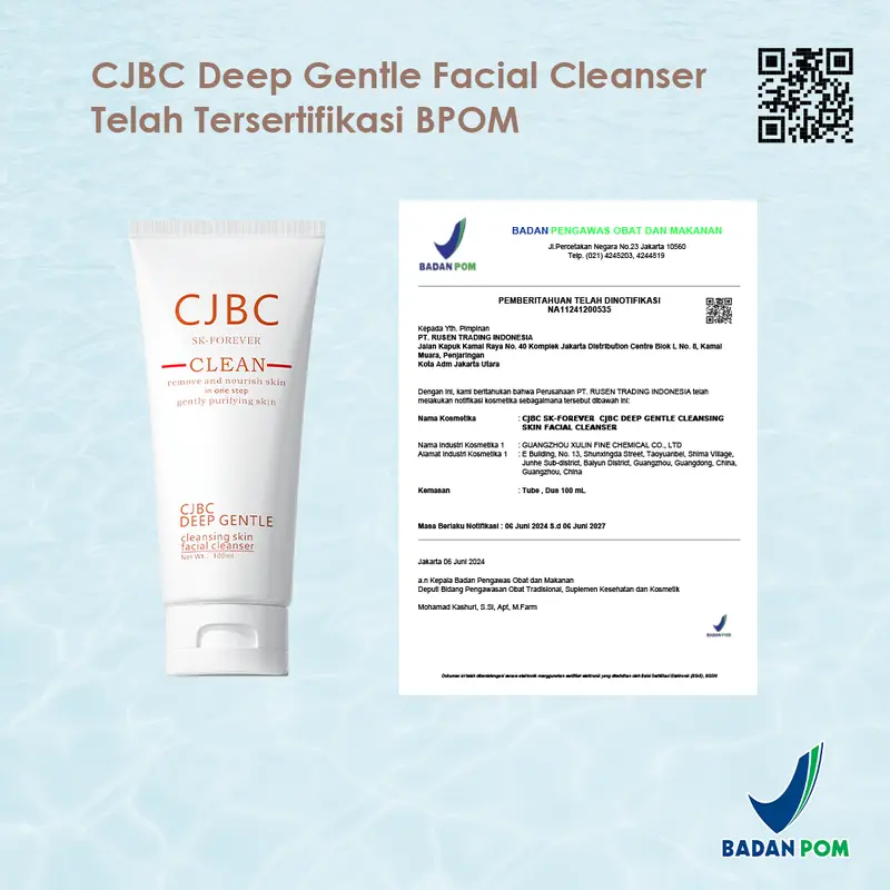 CJBC SK-FOREVER Buy 1 Get 1 Deep Gentle Cleansing Skin Facial Cleanser Remove and Nourish Skin in One Step Gently Purifying Skin Facial Cleanser Facial Wash Pembersih Wajah dari CJBC Kosmetik Extract Perawatan 3