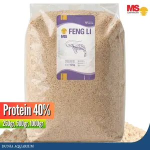 FENGLI Pakan Benih Ikan Protein 40% - Pakan Tenggelam Untuk Benih dan Larva Ikan Protein 40% / Fengli-0 Fengli-1 Fengli-2 Fengli-MP Fengli-3S Fengli-3M