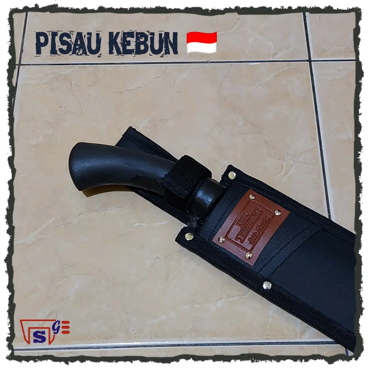 Alat Potong Kebun IBK PREMIUM plus Safety Cover Tebas Hutan Kebun Sawit Bahan Baja Per Setya Global