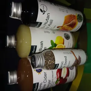 NUTRIFARM PAKET 4 IN 1 MADU HUTAN/ MADU HUTAN 250ML,CUKA APEL 500ML,SARI LEMON 500ML DAN CHIA SEED 70GRAM
