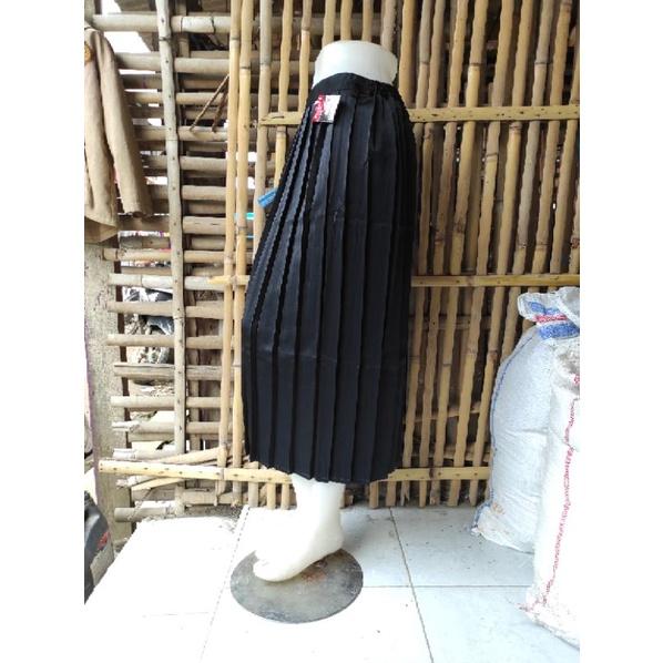 Product Introduction of promo rok hitam SD/MI madrasa bahan HIGH TWIS model full rempel rok rempel atas (plisket ) seragam sekolah 3