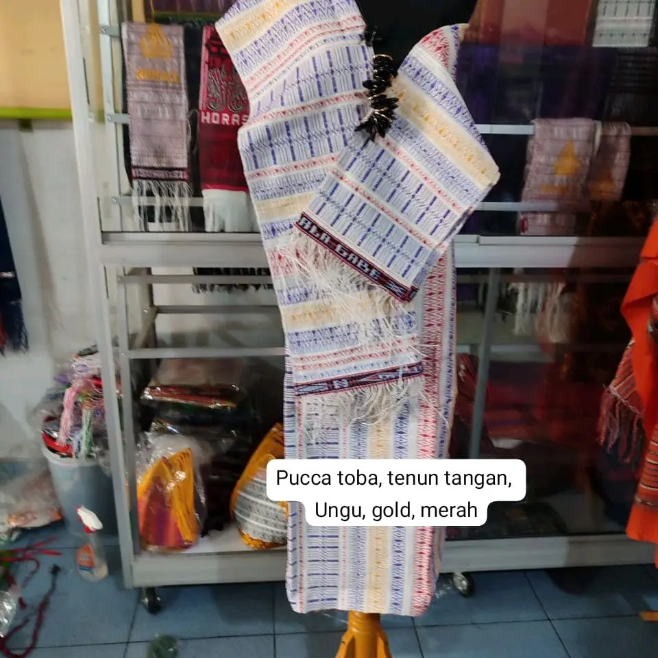 Songket Pucca Kombinasi Tenun toba canti dan berkelas
