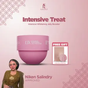Sheriz - Hb Dosting Alpha Arbutin 13X Intensive Whitening Jelly Booster 250ML | Pemutih Badan | Free Sabun Candy Blom |