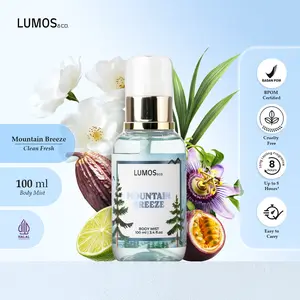 LUMOS & Co. | Mountain Breeze 100ml Body Mist Fragrance Perfume Body Mist Lokal Indonesia Tahan Hingga 8 Jam - 100ml