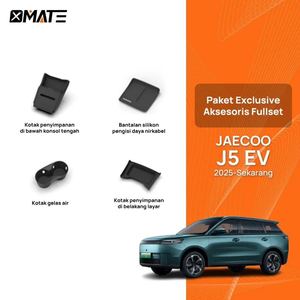 Xmate Aksesoris Mobil Organizer Kompartemen Jaecoo J5